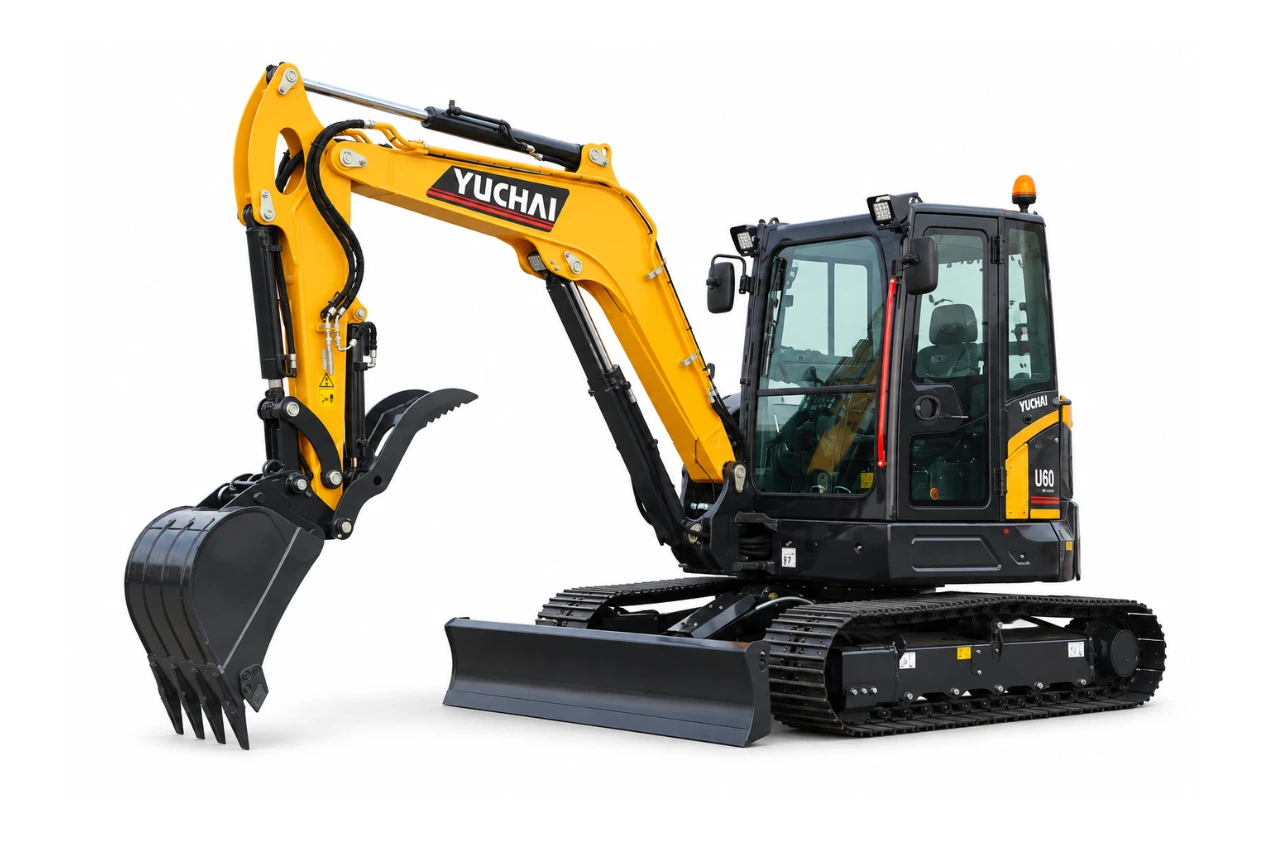Excavatrice Yuchai U60