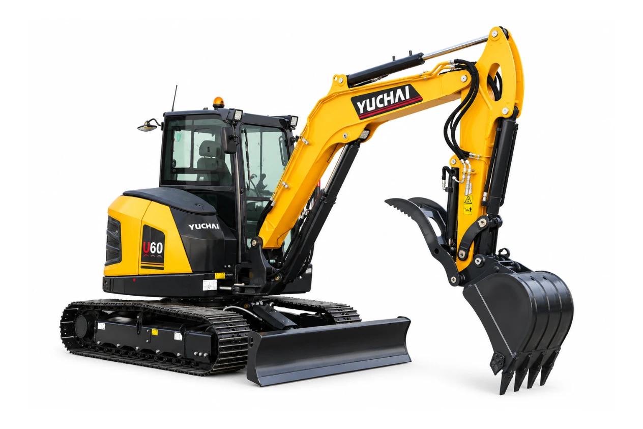 Excavatrice Yuchai U60 – Image 2