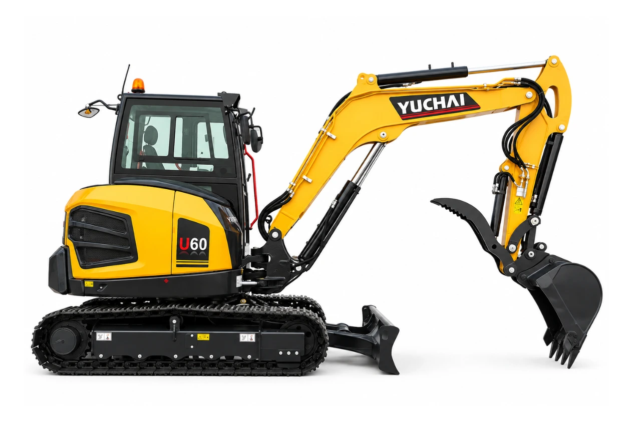 Excavatrice Yuchai U60 – Image 5