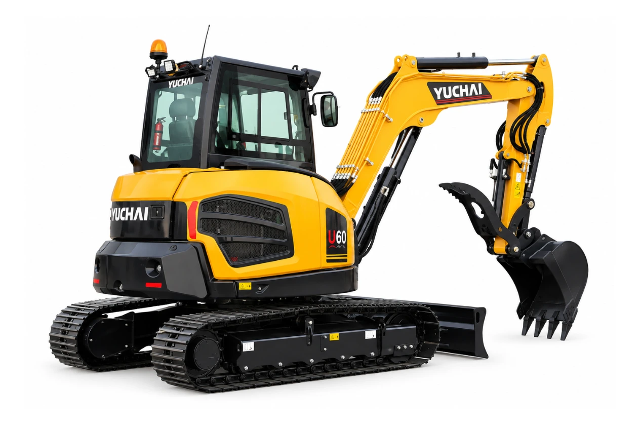 Excavatrice Yuchai U60 – Image 3